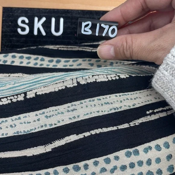 Carole Little Vintage Size Medium Two Piece Set Jacket Pants Floral Geometric - Picture 8 of 8